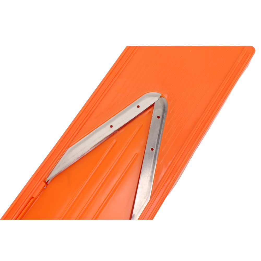 Manual Vegetable Cutter with Stainless Steel Blade, Large Frame, Hand Protector for Safe and Efficient Slicing