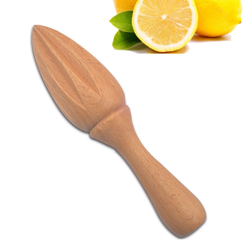 Handmade Wooden Citrus Reamer Hardwood Lemon Juicer 0