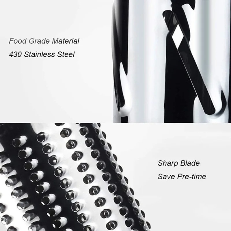 Multifunctional Roller Vegetable Cutter Hand Crank Potato Grater Home Kitchen Shredder 3