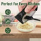 Stainless Steel Garlic Press Rocker EasySqueeze Mincer With Peeler Cleaning Brush 2
