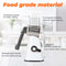 Multi-Purpose Rotary Grater & Mandoline Vegetable Slicer Perfect for Cheese, Carrots, Potatoes.