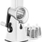 Multi-Purpose Rotary Grater & Mandoline Vegetable Slicer Perfect for Cheese, Carrots, Potatoes.