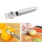 Stainless Steel Citrus Zester and Peeler for Fruit Premium Kitchen Tool for Lemons & Oranges