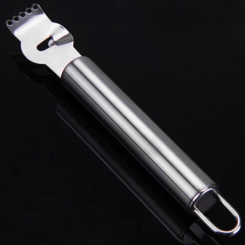 Stainless Steel Citrus Zester and Peeler for Fruit Premium Kitchen Tool for Lemons & Oranges