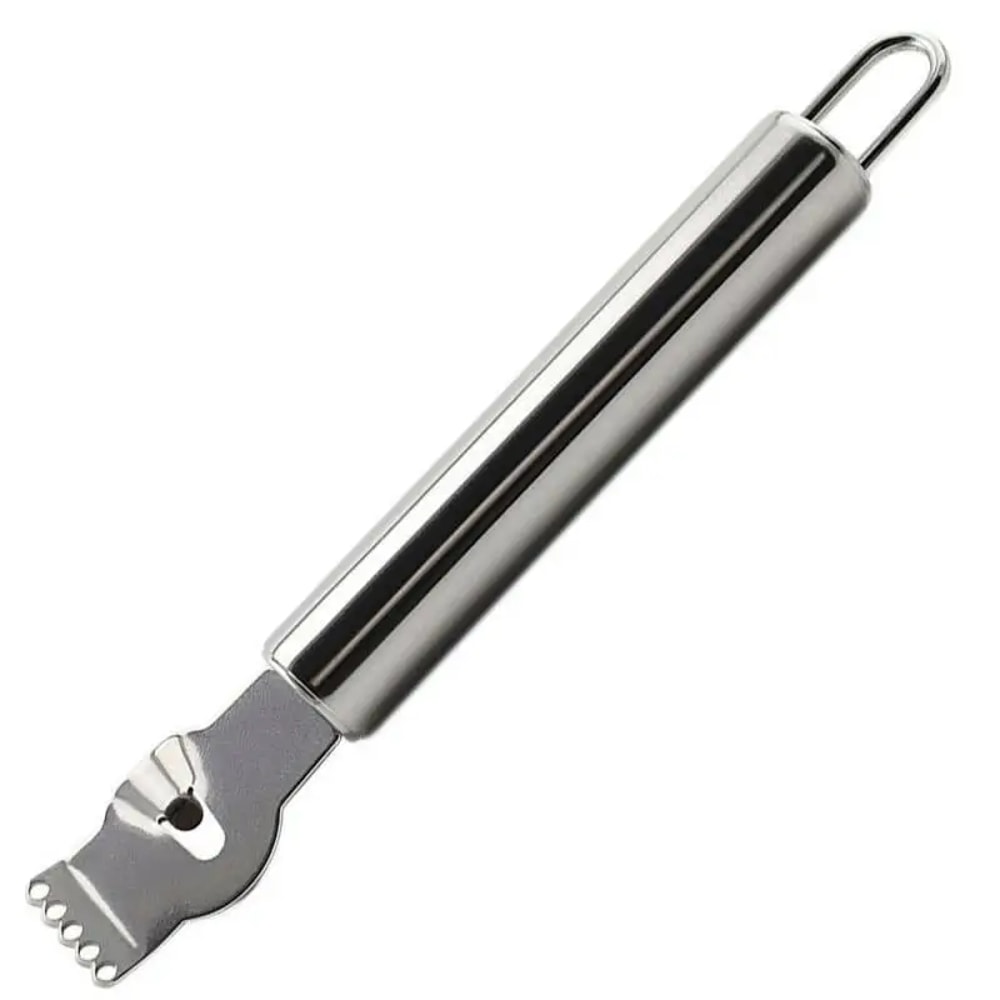 Stainless Steel Citrus Zester and Peeler for Fruit Premium Kitchen Tool for Lemons & Oranges