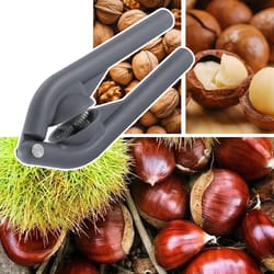 stainless steel chestnut nutcracker tool walnut & chestnut shelling cutter for easy kitchen use