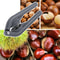 Stainless Steel Chestnut Nutcracker Tool Walnut Chestnut Shelling Cutter For Easy Kitchen Use 0