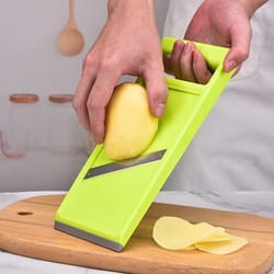portable kitchen vegetable cutter efficient, space-saving slice organizer for effortless meal prep