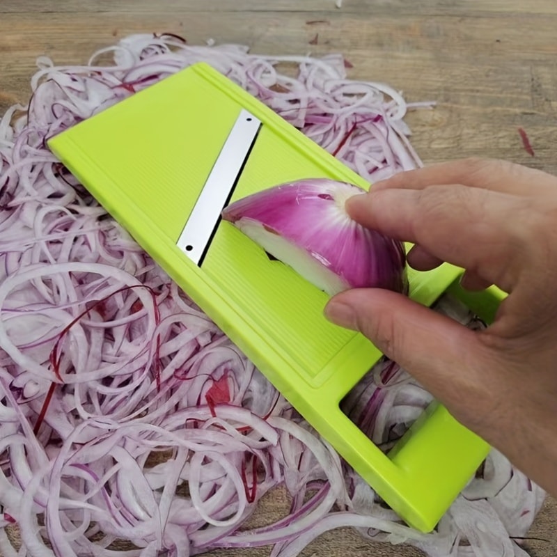 Portable Kitchen Vegetable Cutter Efficient SpaceSaving Slice Organizer For Effortless Meal Prep 4