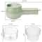 Wireless Electric Food Processor Meat Grinder Set Garlic Masher Chopper Peeler And Slicer 4