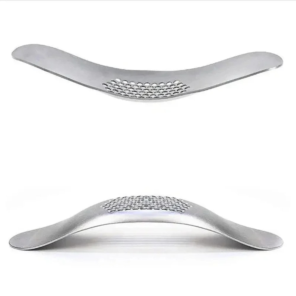 Stainless Steel Garlic Press Crusher Manual Mincer For Fruits Vegetables And Garlic 4