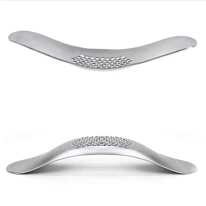 Stainless Steel Garlic Press Crusher Manual Mincer For Fruits Vegetables And Garlic 4