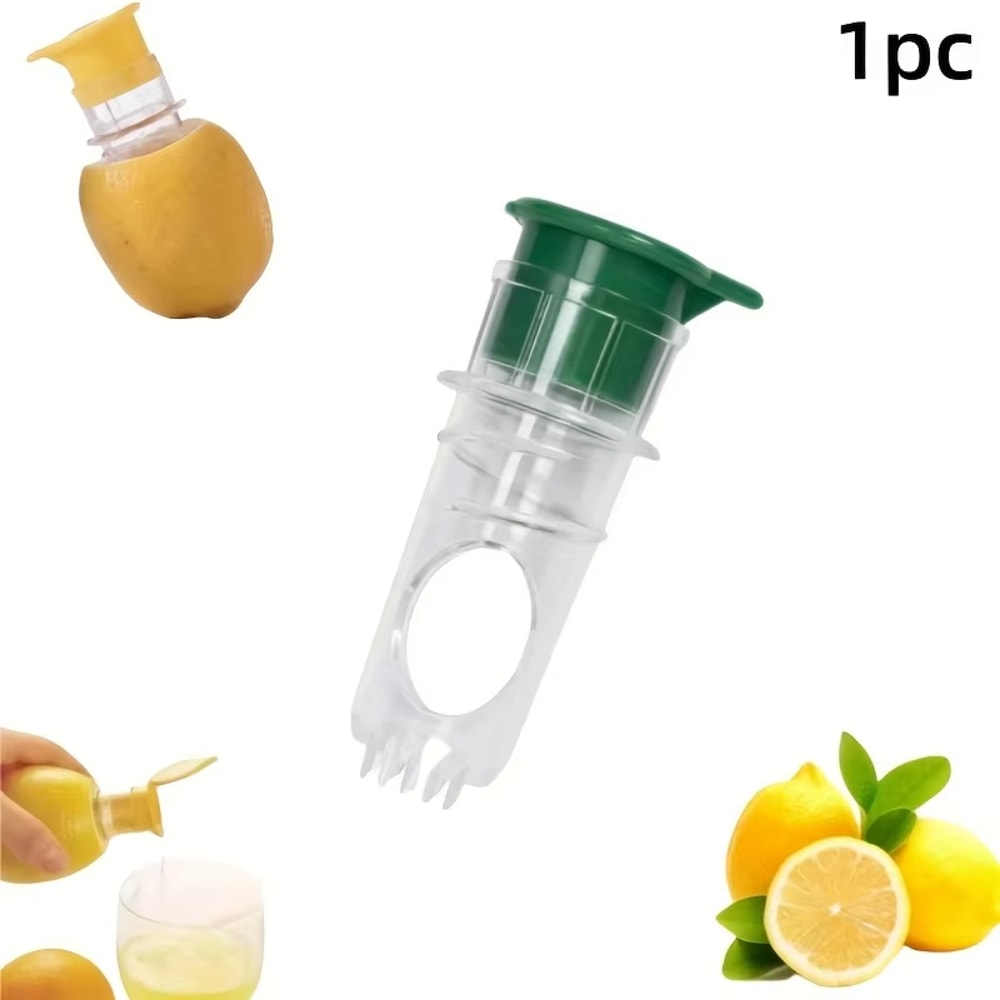 Portable Lemon Juicer With Lid Manual Squeezer For Fresh Cocktails Limes 7