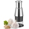 Stainless Steel Garlic Press & Chopper Manual Handheld Push Type Crusher for Easy Garlic Mashing