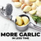 Zinc Alloy Garlic Press Ginger Crusher Premium Handheld Mincer For Effortless Veggie Masher Squee 1