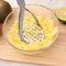 Stainless Steel Potato Masher and Fruit Crusher Durable Kitchen Tool for Purees, Juices, and More