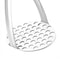 Stainless Steel Potato Masher and Fruit Crusher Durable Kitchen Tool for Purees, Juices, and More