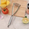 Stainless Steel Potato Masher and Fruit Crusher Durable Kitchen Tool for Purees, Juices, and More