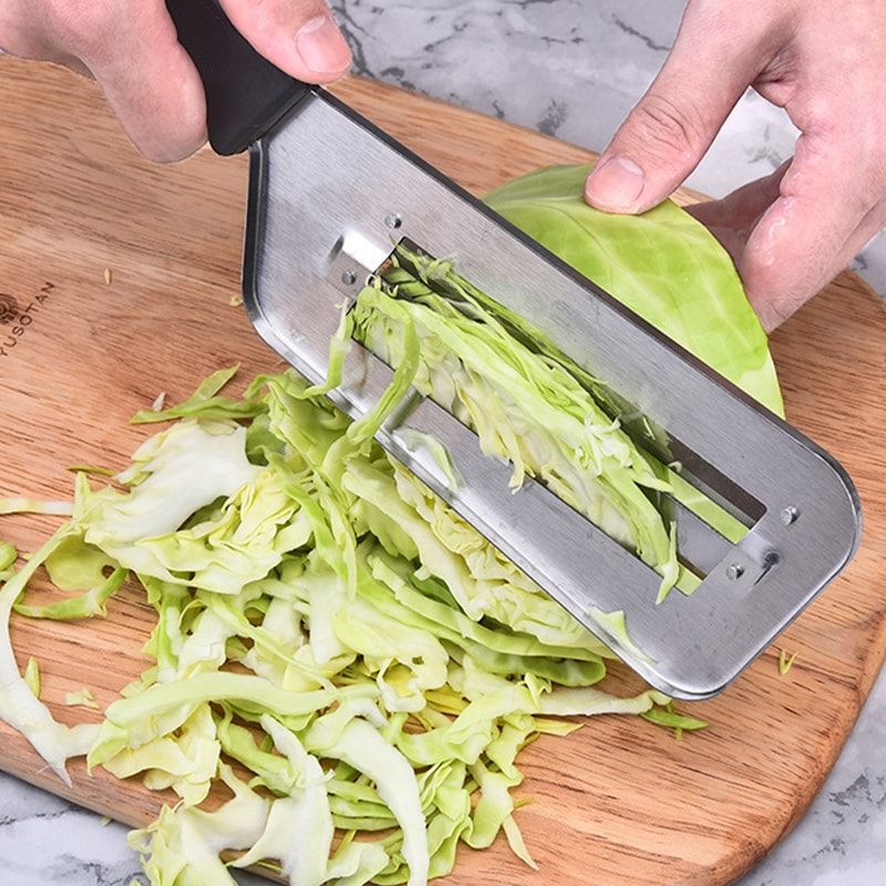 Double Blade Vegetable Slicer Fish Scale Cleaner Efficient Cabbage Onion And Vegetable Slicing Kni 2