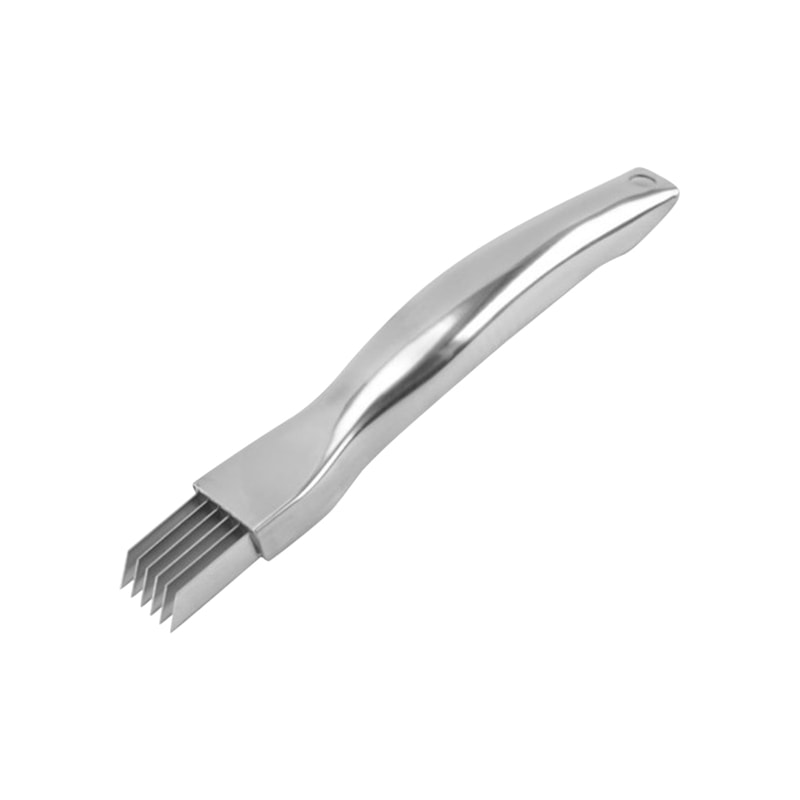 Stainless Steel Scallion Cutter & Vegetable Shredder Multifunctional Kitchen Tool for Quick and Easy Food Preparation