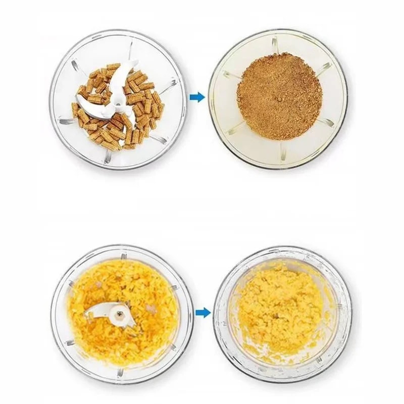 Manual Meat Mincer & Garlic Chopper Multi-Use Vegetable & Onion Cutter for Easy Kitchen Prep