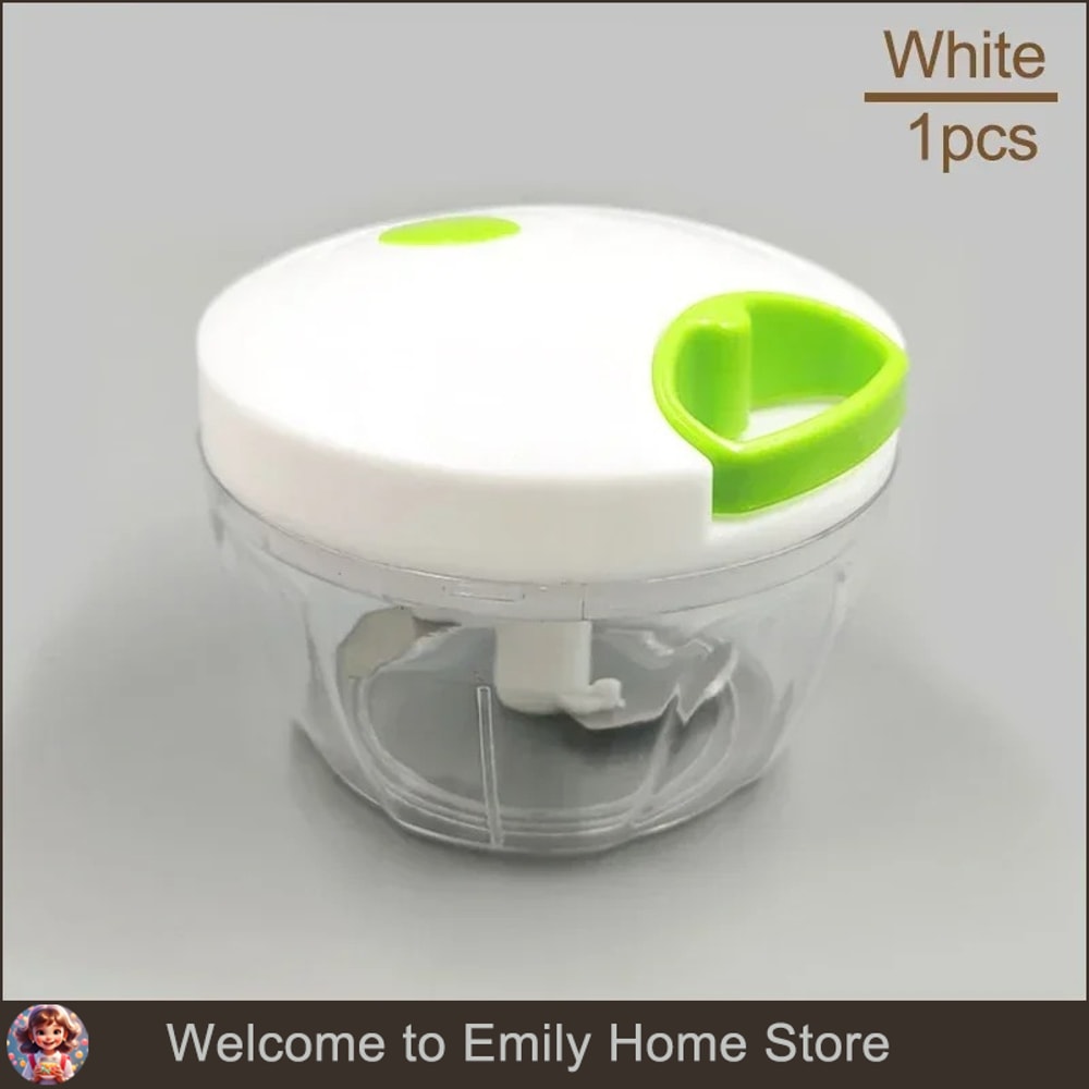 Manual Meat Mincer & Garlic Chopper Multi-Use Vegetable & Onion Cutter for Easy Kitchen Prep