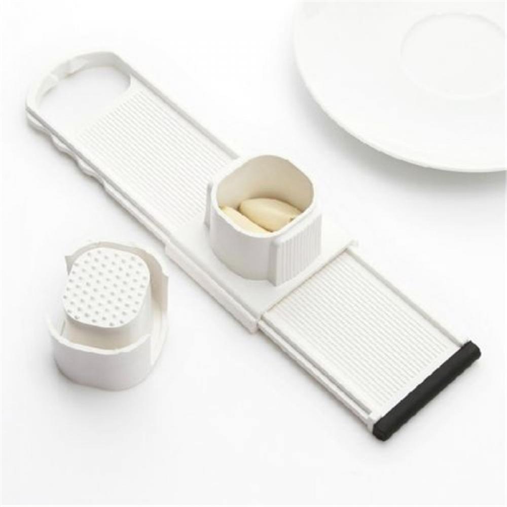 Ginger Garlic Cutter Slicer Manual Vegetable Chopper for Effortless, Double-Sided Grinding & Slicing