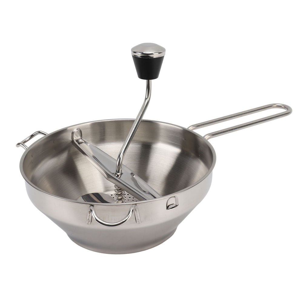 Stainless Steel Food Mill Potato, Jam, Garlic Strainer & Masher