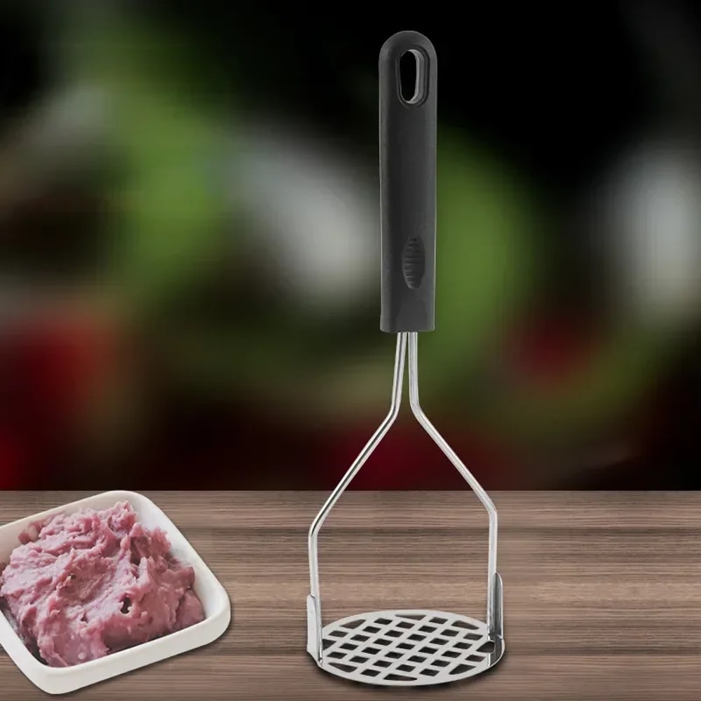 Stainless Steel Potato Masher For Smooth Creamy Mash Juices EasytoUse Fruit Vegetable Press 3