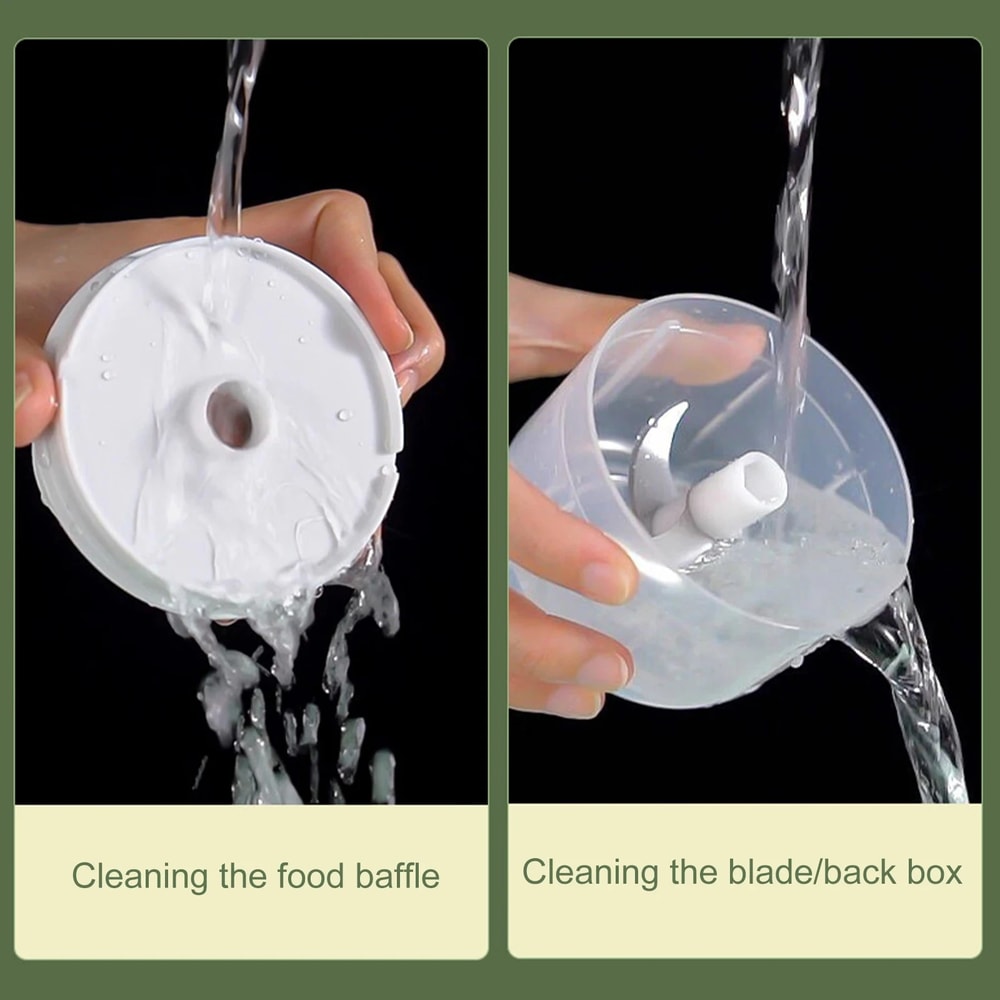 USB Wireless Electric Garlic Masher Food Chopper Meat Grinder With 6 Blades For Effortless Mincing 1