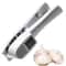 Garlic Press and Ginger Crusher Aluminium Mincer & Slicer for Effortless Kitchen Prep