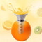 Stainless Steel Manual Mini Fruit Juicer Easy-to-Use Lemon Squeezer & Orange Juice Extractor for Fresh, Healthy Drinks