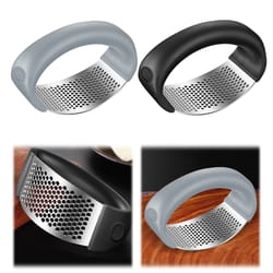 stainless steel garlic masher manual garlic chopper press crusher for fruits and vegetables