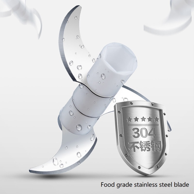 Glass Electric Garlic Crusher And Portable Fresh Meat Chopper USB Rechargeable Ginger Chili And Veg 3