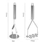 Stainless Steel Potato Masher Manual Fruit And Vegetable Crusher For Kitchen Use 4