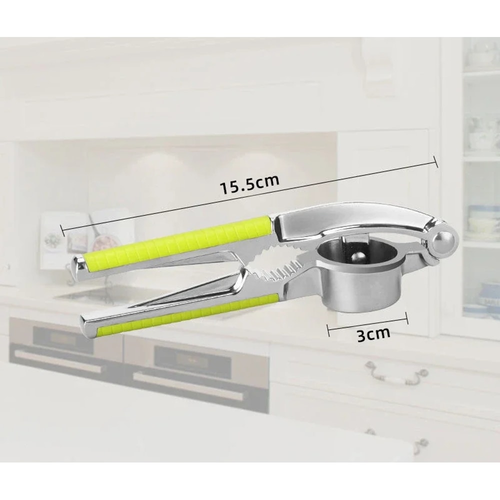 Stainless Steel Garlic Peeler Masher Manual Kitchen Gadget For Easy Garlic Prep 4