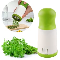 multi-blade herb grinder manual herb cutter for fast kitchen chopping