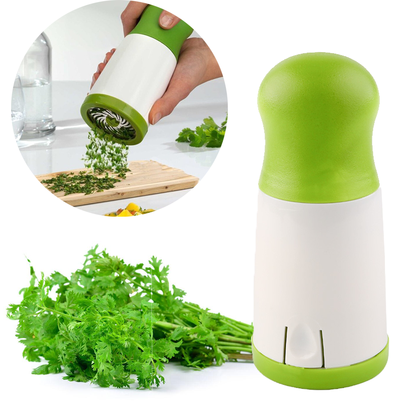 Multi-Blade Herb Grinder Manual Herb Cutter for Fast Kitchen Chopping