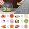 MultiUse Manual Food Chopper Portable Hand Pull Vegetable Garlic Mincer 1