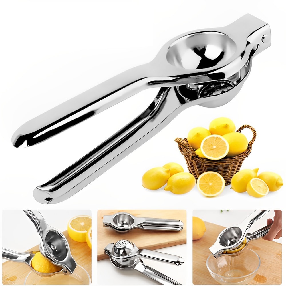 Manual Lemon Squeezer Citrus Juicer Portable Hand Press Extractor for Fresh Juice Anytime