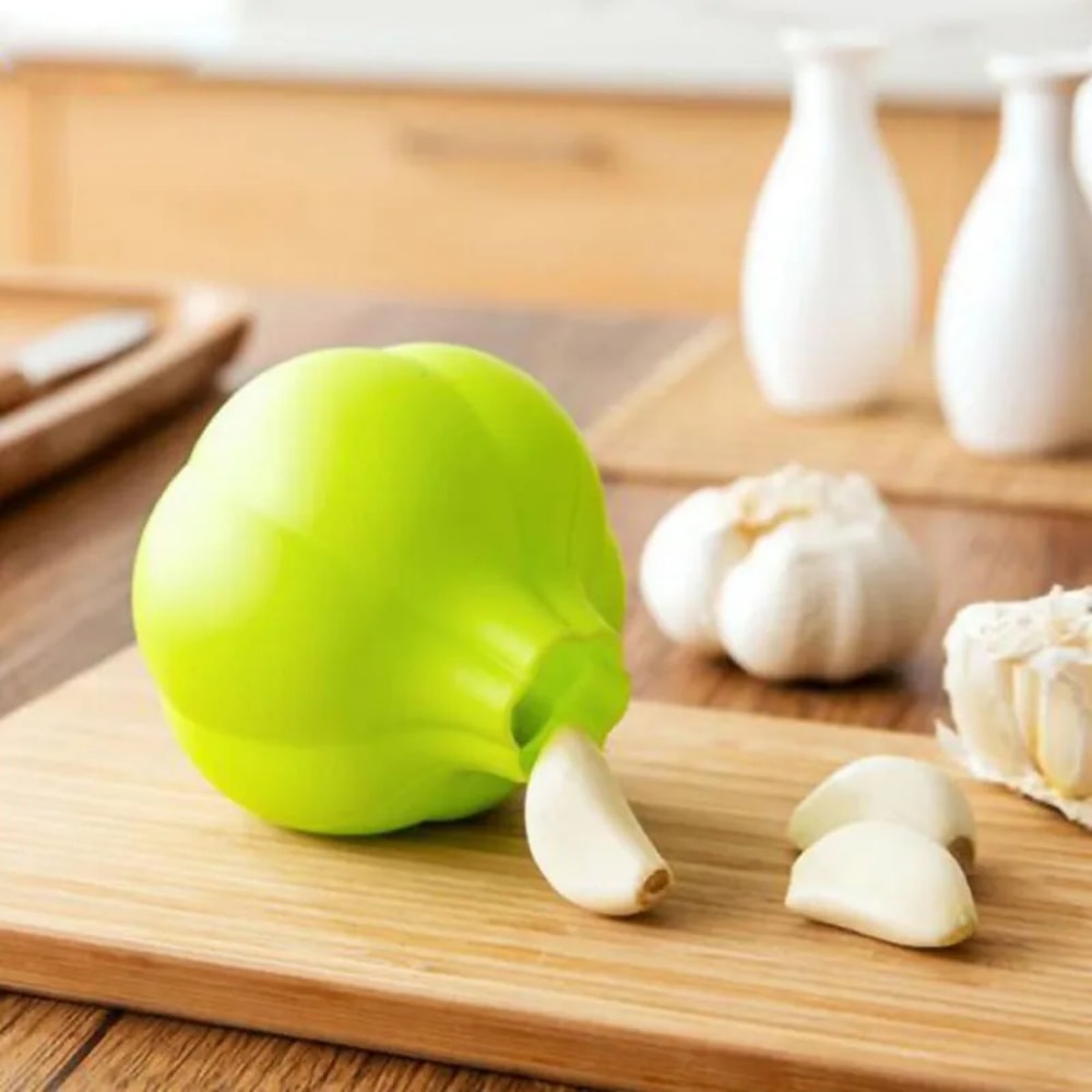 Silicone Garlic Peeler Tube Easy No Mess Garlic Peeling Tool for Kitchen