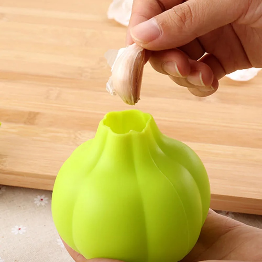 Silicone Garlic Peeler Tube Easy No Mess Garlic Peeling Tool for Kitchen