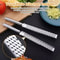 Premium Stainless Steel Cheese Grater & Lemon Zester with Long Handle