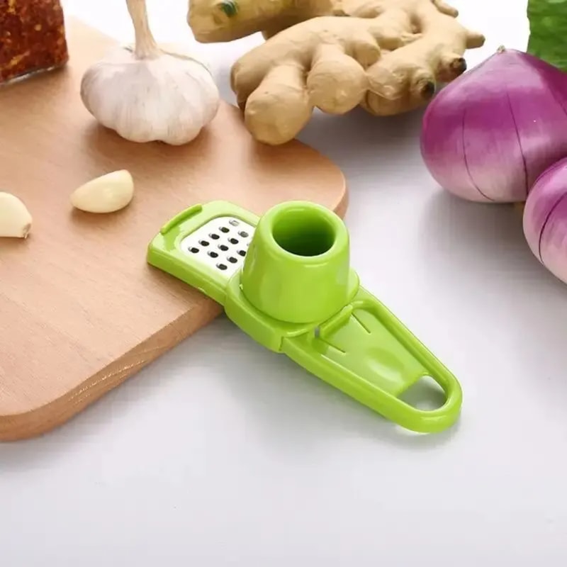 Mini Garlic Grinder Manual Garlic Press Compact Kitchen Garlic Tool