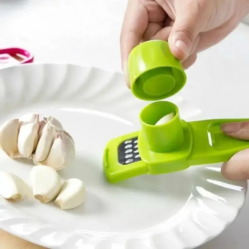 Mini Garlic Grinder Manual Garlic Press Compact Kitchen Garlic Tool