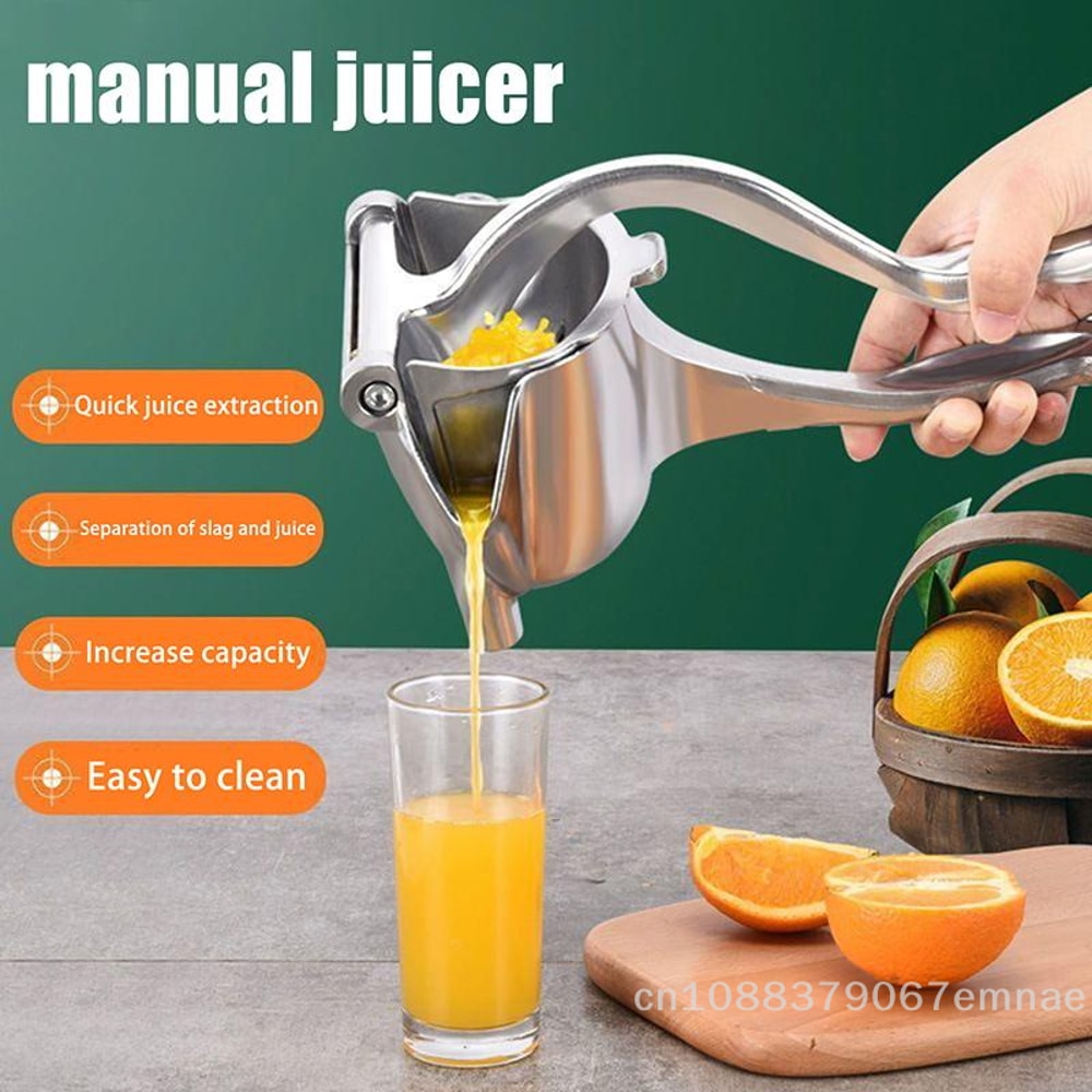 Heavy Duty Manual Citrus Juicer Metal Lemon Squeezer Hand Press Fruit Juicer 0