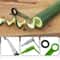 Stainless Steel Spiral Vegetable Slicer Julienne Cutter Kitchen Tool 2