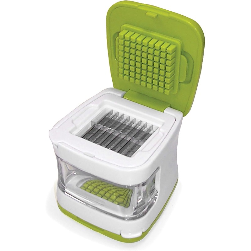 MultiFunction Vegetable Chopper Garlic Press Kitchen Cutter Tool 0