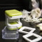 MultiFunction Vegetable Chopper Garlic Press Kitchen Cutter Tool 2