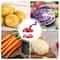 Large Capacity Manual Vegetable Chopper Hand Food Chopper with Garlic and Onion Cutter